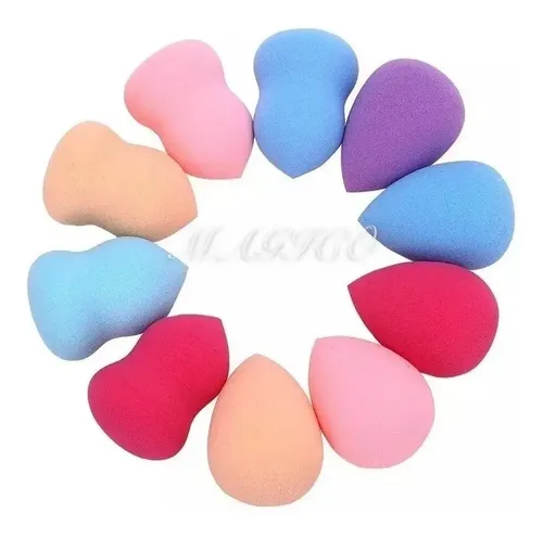 Set X2 De Esponjas Para Maquillaje Liquido O Polvo Formas
