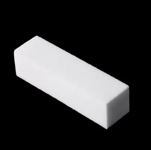 Block Blanco Lima Pulidor De Uñas X3 Buffer Esculpidas