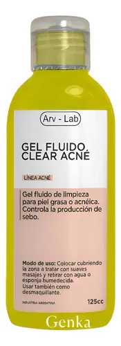 Gel De Limpieza Acne Control Piel Grasa 125cc Arvensis