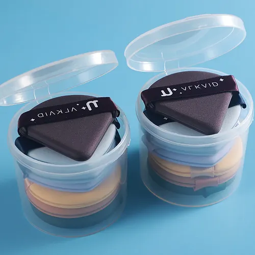Esponja De Maquillaje 7t – Uso Seco/húmedo Polvo Suelto