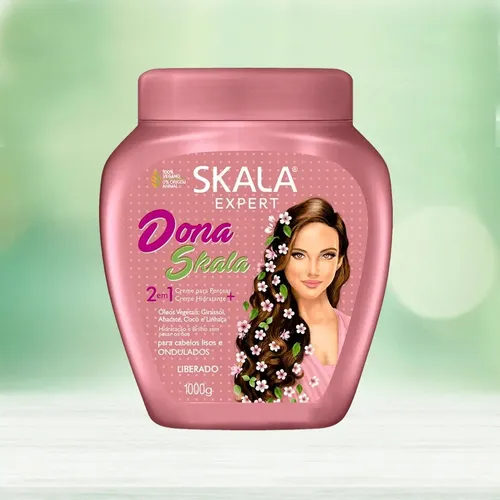 Mascara Crema Skala Dona 2 En 1 Crema Peinar Vegana X 2 U