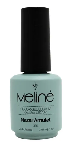 Meline Kit X5 Esmaltes Gel Semipermanente Uñas Manicuria 6c