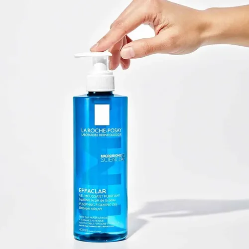 La Roche Posay Effaclar Gel Moussant Limpiador Purificante Pieles Grasas Sensibles 400ml