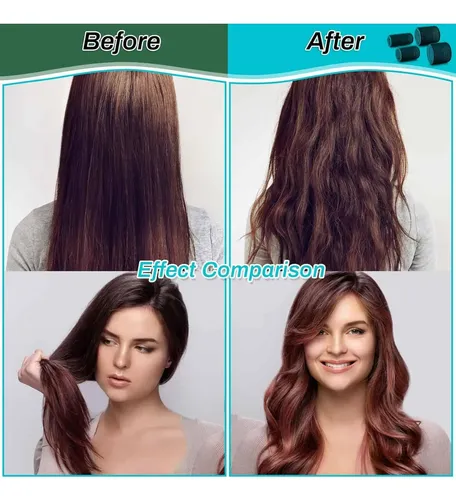 Juego De Rulos Para Cabello Selizo 36 Piezas Negro
