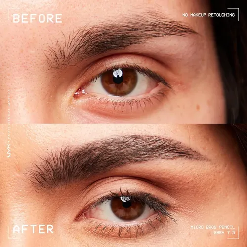 Lápiz Micro Para Cejas Nyx 7.5 Grey