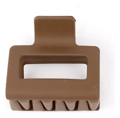 Broche De Pelo Pinza Rectangular Cabello Opaca