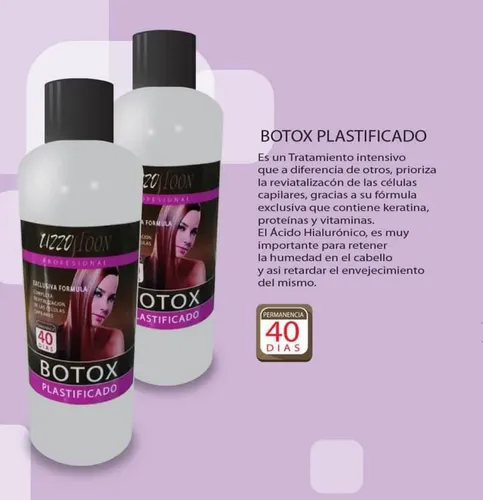 Kit X3 Lizzotoon Alisado+shock Keratina+botox Capilar