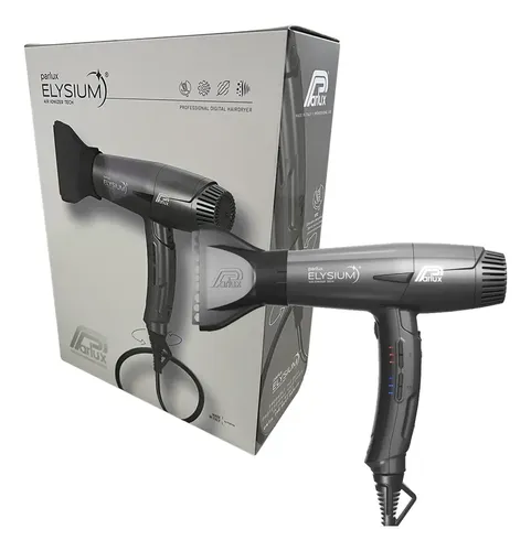 Parlux Secador De Pelo Profesional Elysium Gris Cs Gris