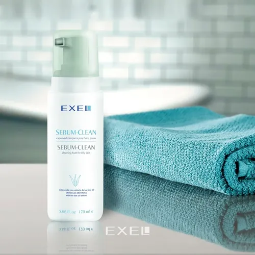 Espuma Limpiadora Desmaquillante Para Cutis Graso Exel