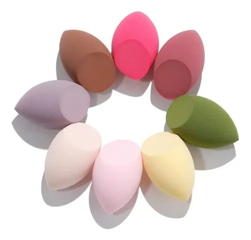 Xh Sjx Lote 12 Esponjas Difuminadora Maquillaje Tipo Beauty