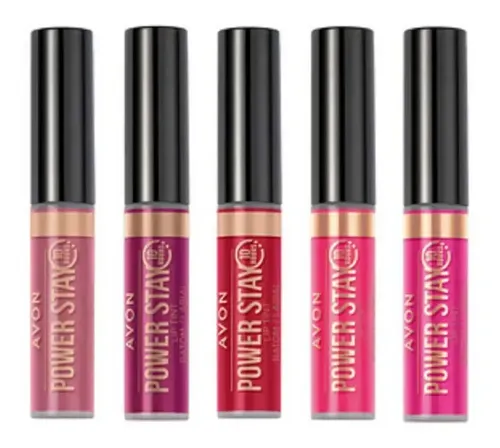 Avon Powerstay Lip Tint Labial Mate 10 Hs. Intrasferible Color Smooch Proof