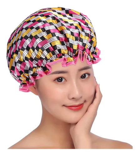 Gorros De Baño Impermeables Reutilizables Estampados 3 Pieza