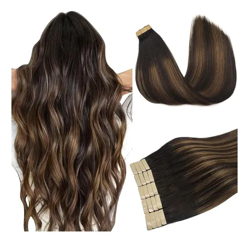 Extensiones De Cabello Con Cinta Remy 20 In Doores
