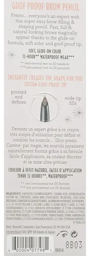 Lápiz De Cejas Goof Proof Mini De Benefit