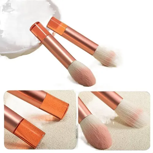 Qsj Set De Pinceles De Maquillaje Mini 8 Puntos Con Mzgj