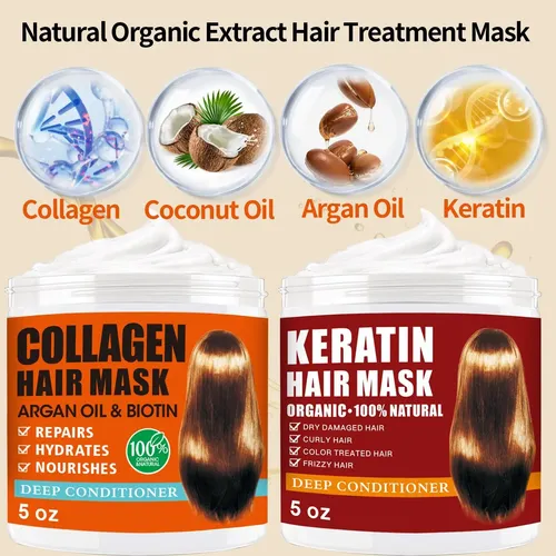 Mascarilla Capilar Cristalbox Con Colágeno Y Queratina Con A