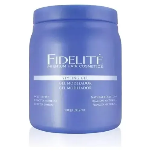 Gel Fijador Fijación Natural Modelador Fidelité X1kg.
