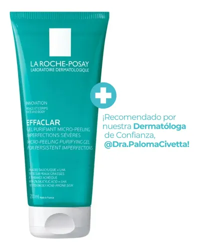 La Roche-posay Effaclar Gel Purificante Micro Exfoliante X 2