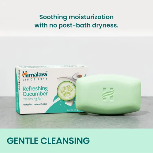 Jabón Facial Y Corporal Cleansing Bar Himalaya Refrescante C