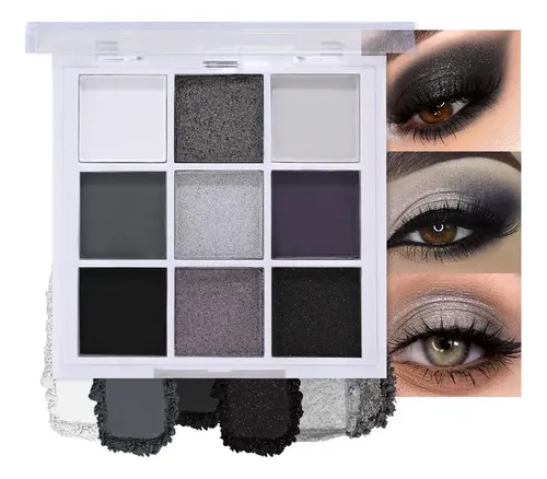 Paleta De Sombras Smoke 9 Colores Cakaila 9color