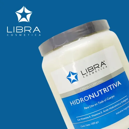 2 Crema Hidronutritiva Regeneradora 1000gr – Libra Cosmetica Fragancia Suave
