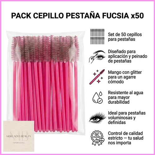 Cepillos X50 Peine Rimmel Para Cejas Y Pestañas Extensión