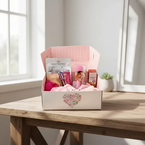 Kit Skincare Lola Cuidado Facial Spa Regalo Box Completo