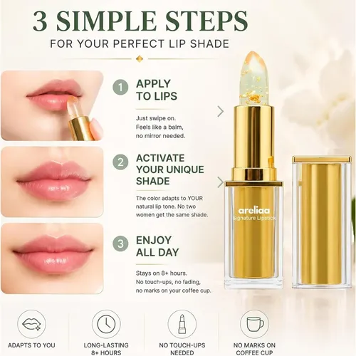 Bálsamo Labial Areliaa: Lipstick Adaptado A La Piel
