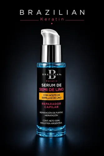 Serum Nutritivo Semi Di Lino Brazilian Keratin X 30ml