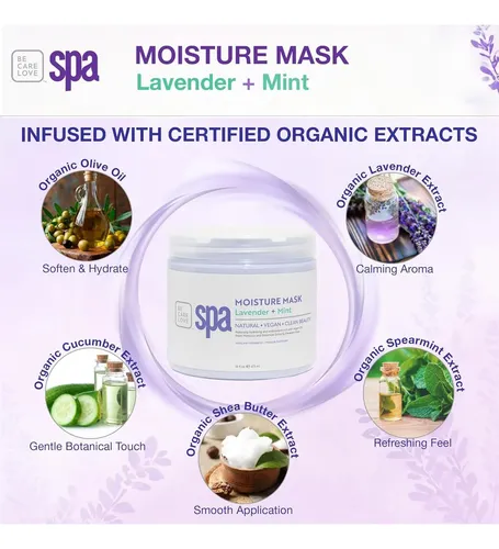 Kit Spa 4 En 1 Lavanda Menta Bio Creative Labs (16 Oz)