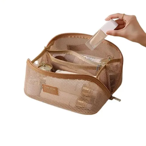 Bolsa De Maquillaje De Viaje, Organizador De Cosméticos De G