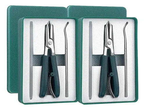 Set 3 Cortaúñas Y Herramientas Para Manicura Profesional