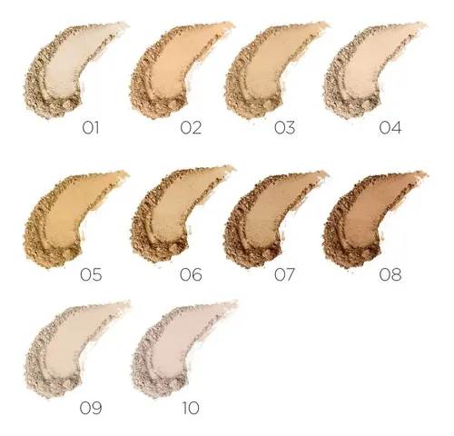 Polvo Compacto Note Vegano Luminous Silk X10g