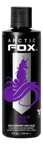 Tinte Para El Cabello Arctic Fox Purple Af, 8 Onzas Líquidas