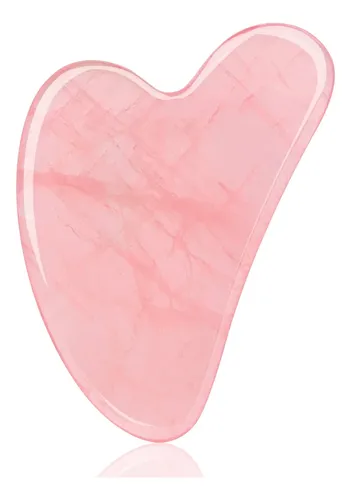 Gua Sha Jade Morado Facial Y Corporal Antipuff