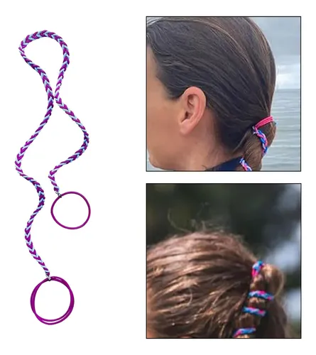 Lazos Elásticos Para El Cabello En Espiral Para Rojo