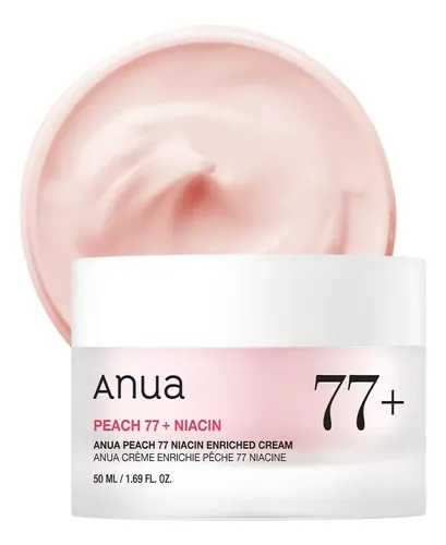 Anua Crema Peach Niacinamide Hidratante Colágeno Ceramida