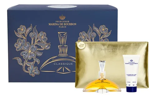 Set de Perfume Marina de Bourbon Classique Para Mujer Frutal