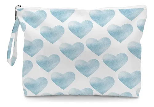 Bolsa De Maquillaje Con Forma De Corazón, Neceser, Impermeab