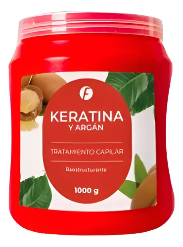 Tratamiento De Keratina Argan Frilayp Baño Capilar 1 Kg Full