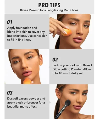 Polvo Suelto Control Aceite Sheglam Baked Glow Marrón
