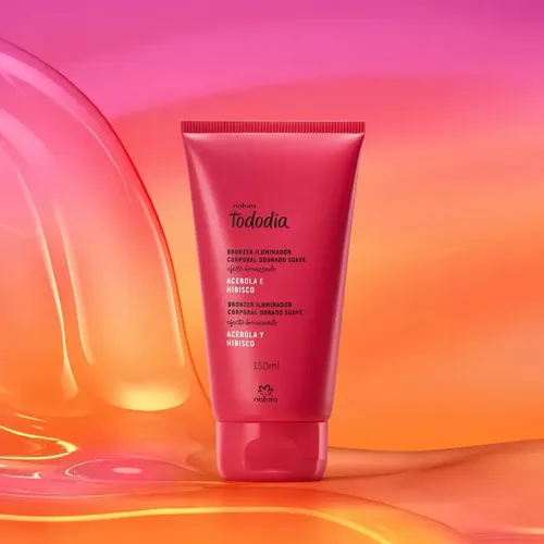 Natura Tododia – Acerola y Hibisco – Bronceador Iluminador Corporal Cobrizo