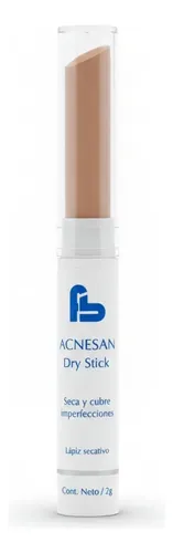 Acnesan Dry Stick 2 En 1 Seca Y Cubre Imperfecciones Acne