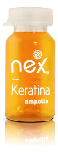 Tratamiento Ampolla De Keratina Nex 15ml Pos Tintura Repara