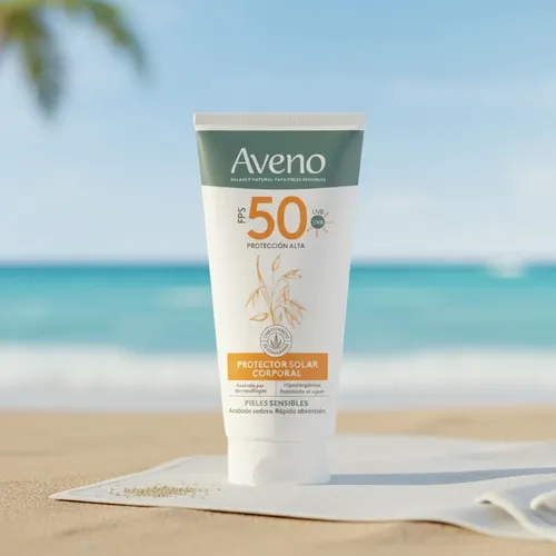 Aveno Combo Proteccion Solar Facial Y Corporal Piel Sensible