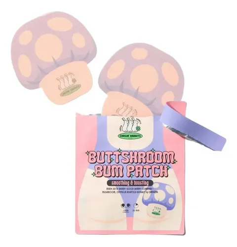 Parche Para Glúteos Vegano Buttshroom