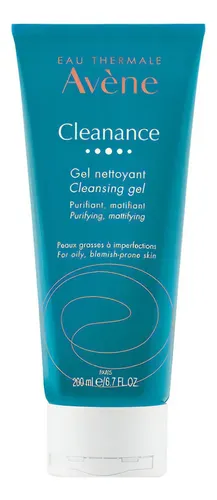 Avene Cleanance Gel Limpiador Rostro Y Cuerpo Pieles Grasas Imperfecciones Tipo De Piel Grasa