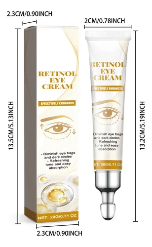 Crema De Ojos De Calidad, Aceite Reduce Las Bolsas, Crema Pa