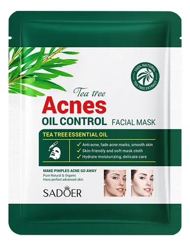 Set De Mascarillas Faciales Sadoer Variado X 5 Unidades Todo Tipo De Piel
