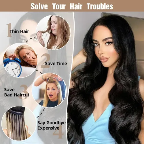 Extensiones De Cabello Natural Lacio 50cm 110g Tono #33